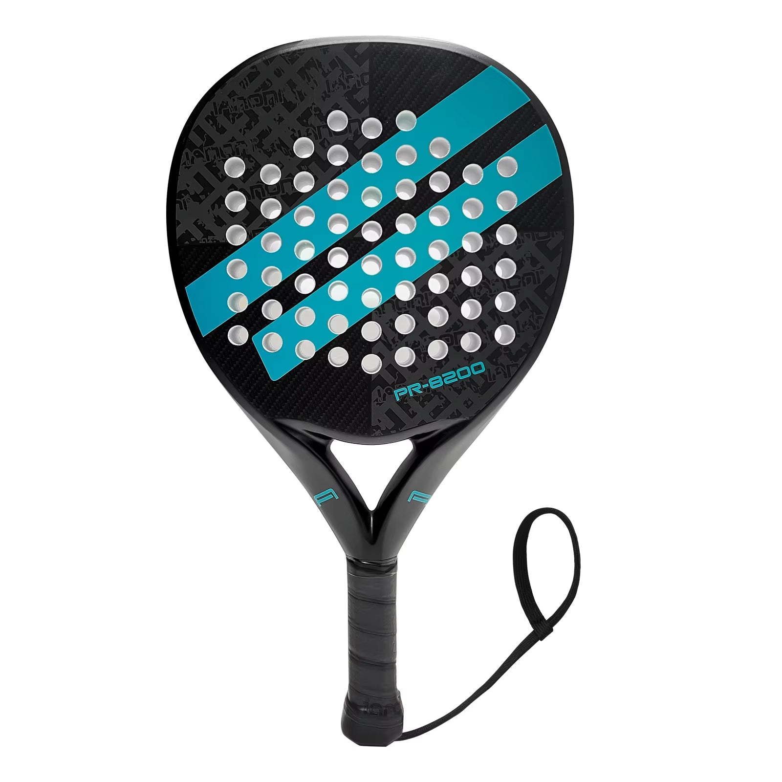 Padel Racket Carbon Fiber Surface with EVA Memory Flex Foam Core Lightweight Padel Racquet